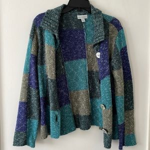 Vintage Color-block Sweater
